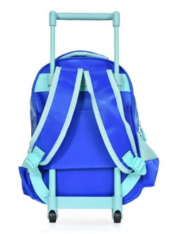 MORANO Boys School Rolling Trolley Bag with Pencil Case Size 12" - Blue  - Image 5