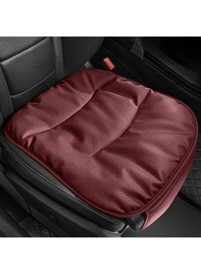 Cloud Touch Beige Car Front Seat Cushion Breathable Ergonomic Comfortable Light - Image 3