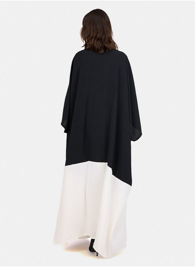 Clue Dual-Tone Tencel Abaya  - Image 2