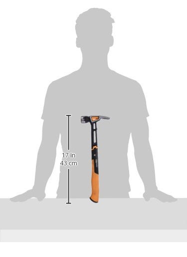 Fiskars Fiskars IsoCore framing hammer XXL 22oz 16 milled 1020216  - Image 3