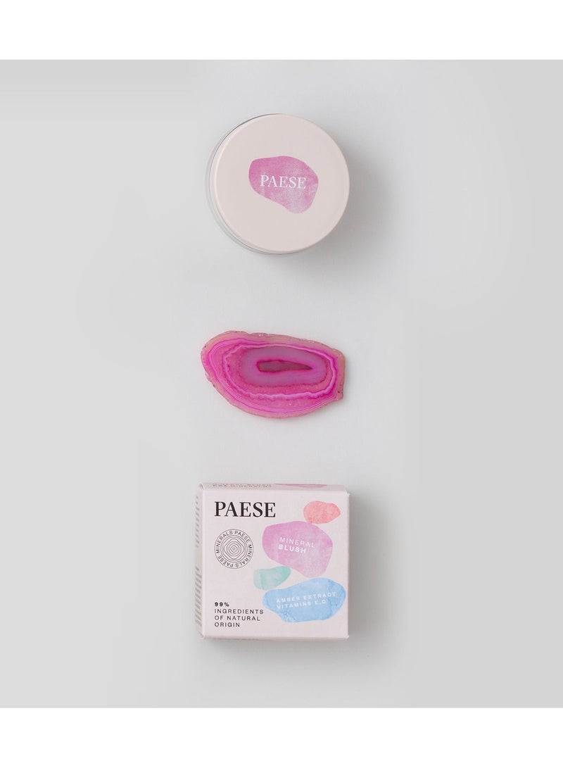 Paese Mineral Blush with Natural Ingredients, Long Lasting Effect, 300W Peach  - Image 4