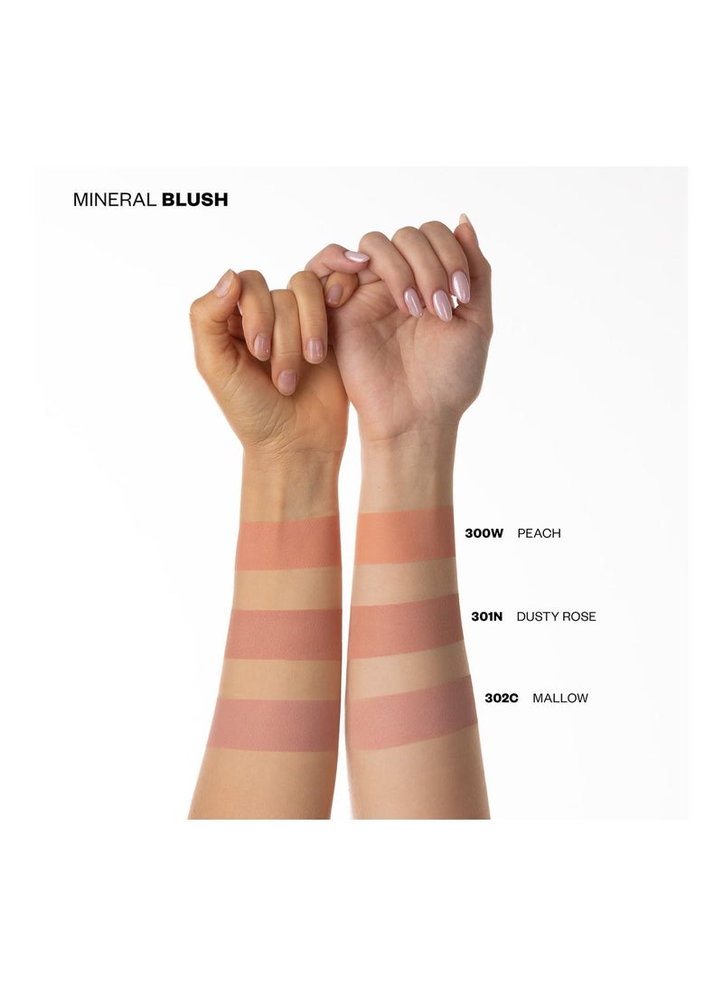 Paese Mineral Blush with Natural Ingredients, Long Lasting Effect, 300W Peach  - Image 5