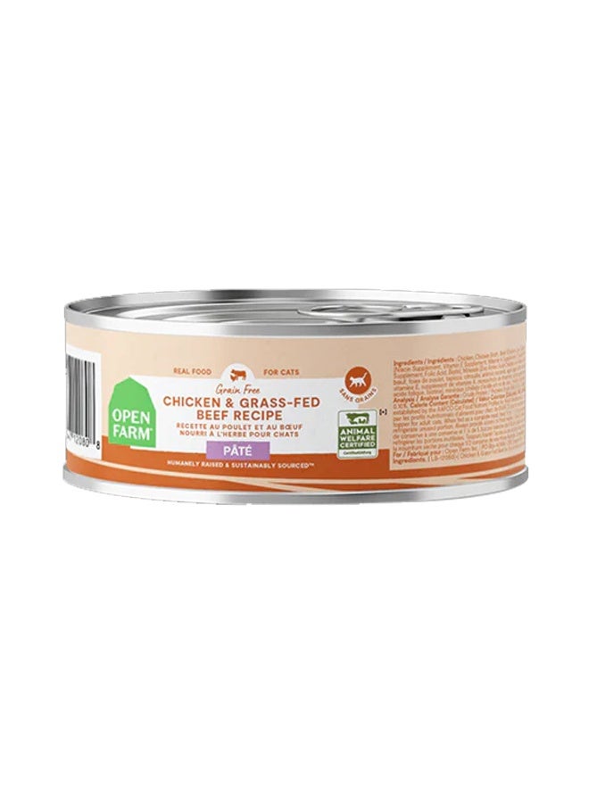 Open Farm Chicken & Grass Fed Beef Pate Wet Cat Food - 150G - Image 1