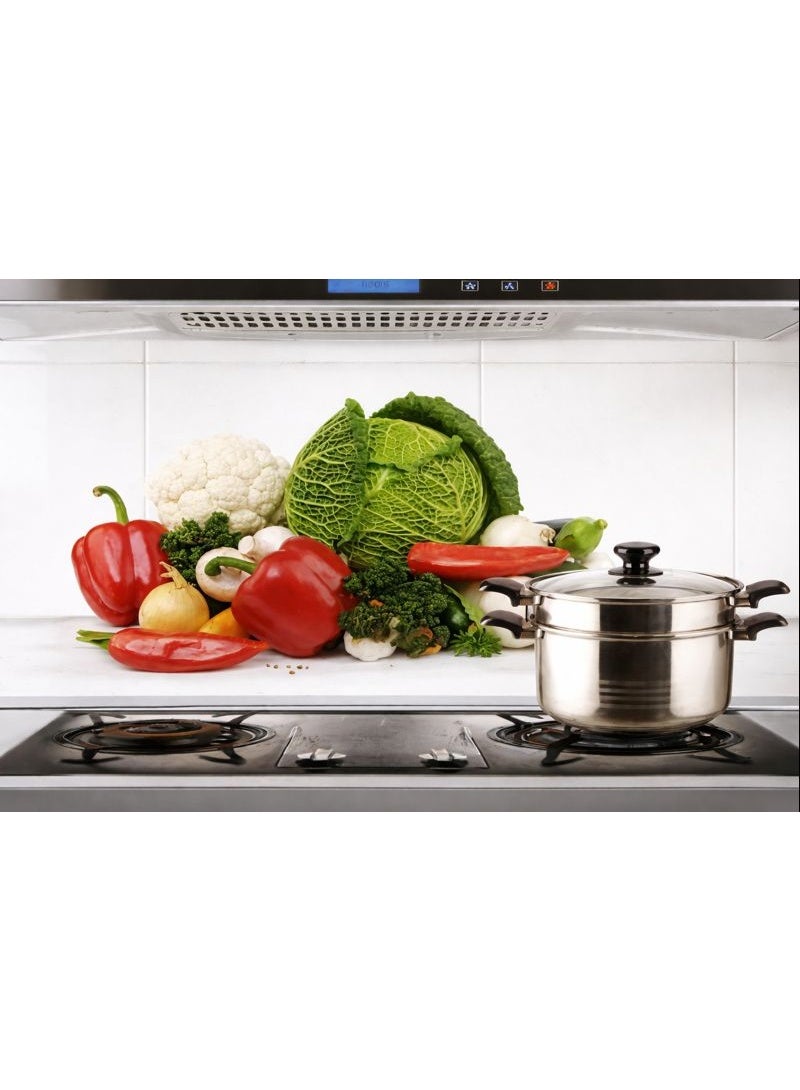 Kitchen Backsplash Sticker – Heat & Oil Resistant Wall Protector – Easy Install & Clean - Image 1