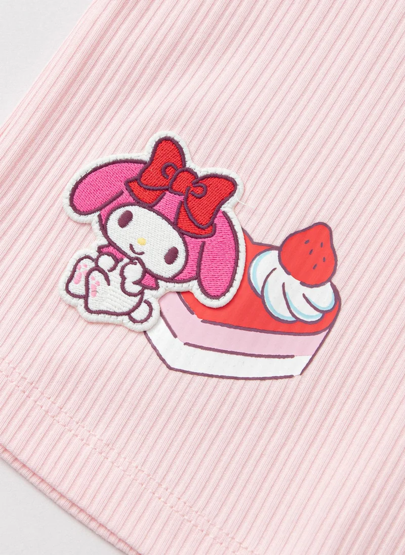 Balabala Pink Toddler Girls Round v-neck short-sleeved T-shirt for Women | Best Price UAE