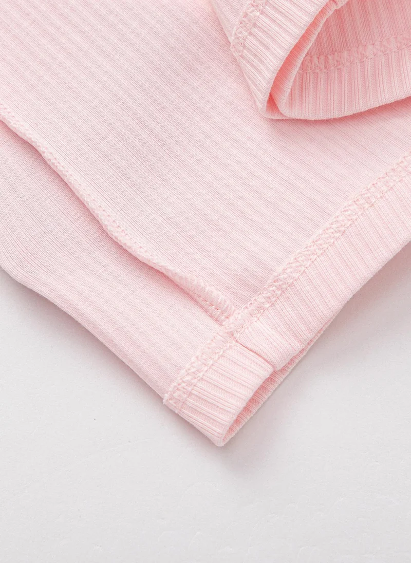 Balabala Pink Toddler Girls Round v-neck short-sleeved T-shirt for Women | Best Price UAE