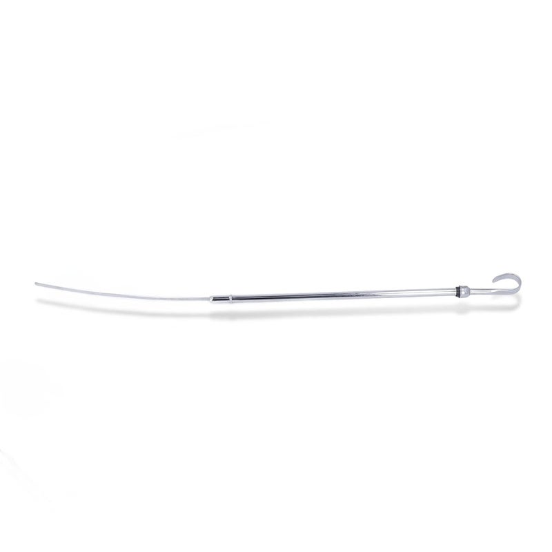 woobles Engine Dipstick Tool Engine Oil Dipstick Tube 12 in Stainless Steel Fluid Oil Level Dipstick Tool Replacement for 318 340 360 Engine(Chrome Silver) - Image 1