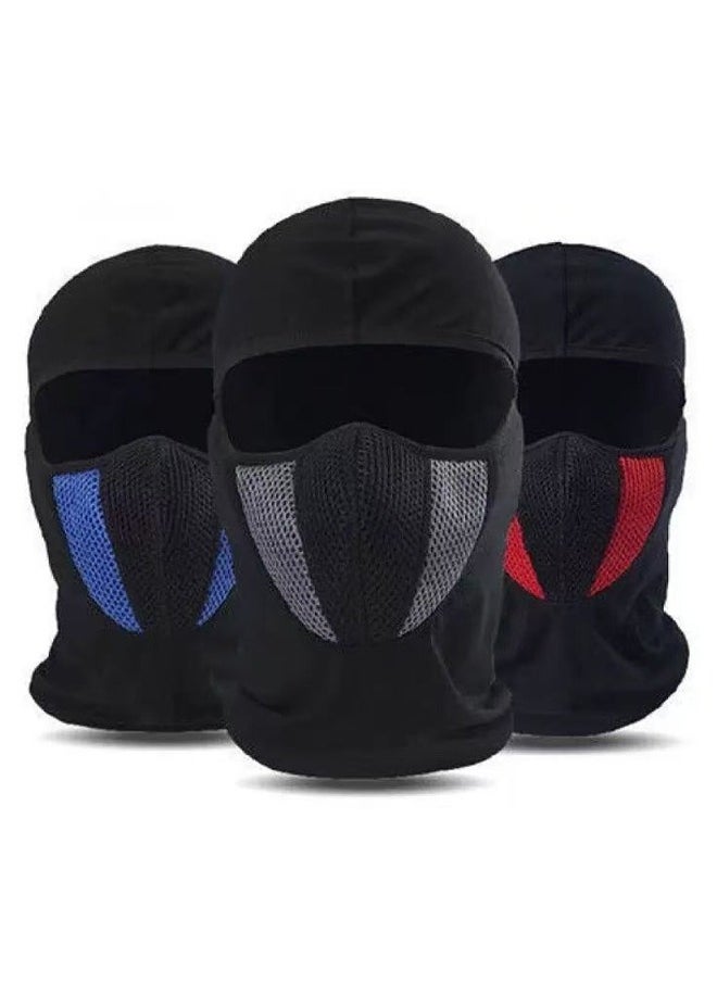 PYC 3-Piece Windproof Full Face Mask  - Image 1