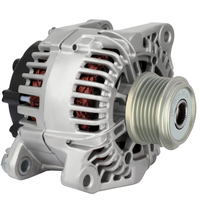 مولد SCITOO 373002G150 مناسب لهيونداي سوناتا 2010-2013 وللكيا أوبتيما 2011-2013 12 فولت 100 أمبير دوران مع عقارب الساعة بكرات 1Groove 11491 373002G150 TG11C087 208940 11066 2138539 15598 90225641 11491A 849101