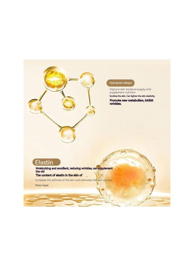 Ginseng Extract Liquid, Ginseng Polypeptide Anti-Ageing Essence, Ginseng Gold Polypeptide Anti-Ageing Essence, Ginseng Serum, for Tightening Sagging Skin Reduce Fine Lines (2Pcs)