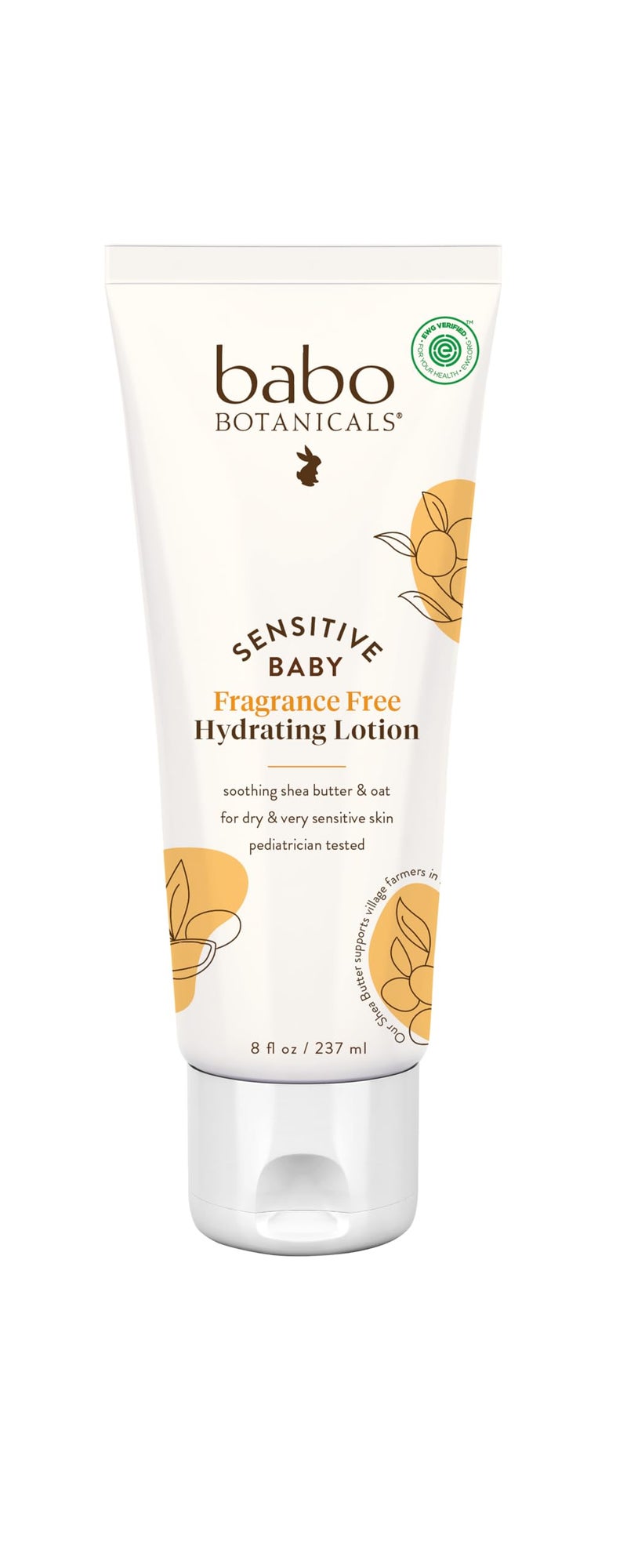 لوشن بابل بوتانيكالز اليومي المرطب الخالي من العطور للأطفال الرضع والبشرة الحساسة للبالغين