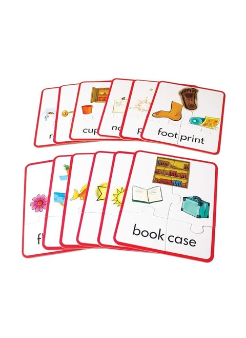Junior Learning JL244 Compound Word Puzzles, Multicolor