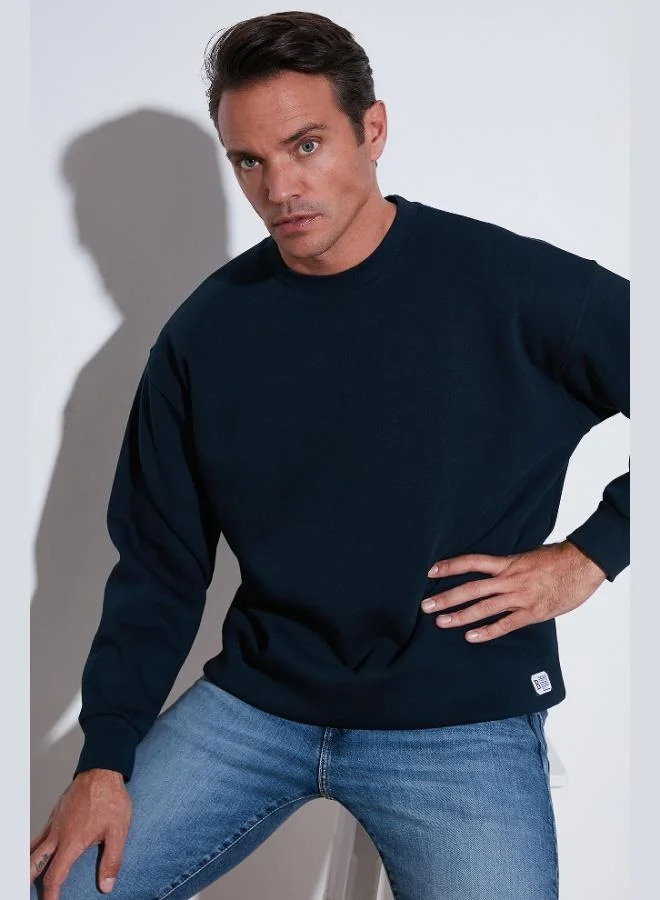 Buratti  Buratti Regular Fit Crew Neck Fleece Lined 2-Pack Men's Sweatshirt 5905255S2 for Men | Best Price UAE