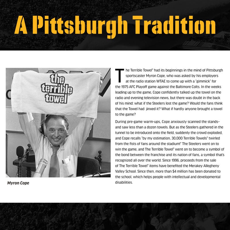 Littlearth Classic Gold Terrible Towel - Image 3