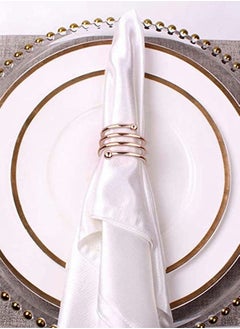 Excefore 8-Piece Set Napkin Ring Table Setting Suitable for Casual or Formal  - Image 5