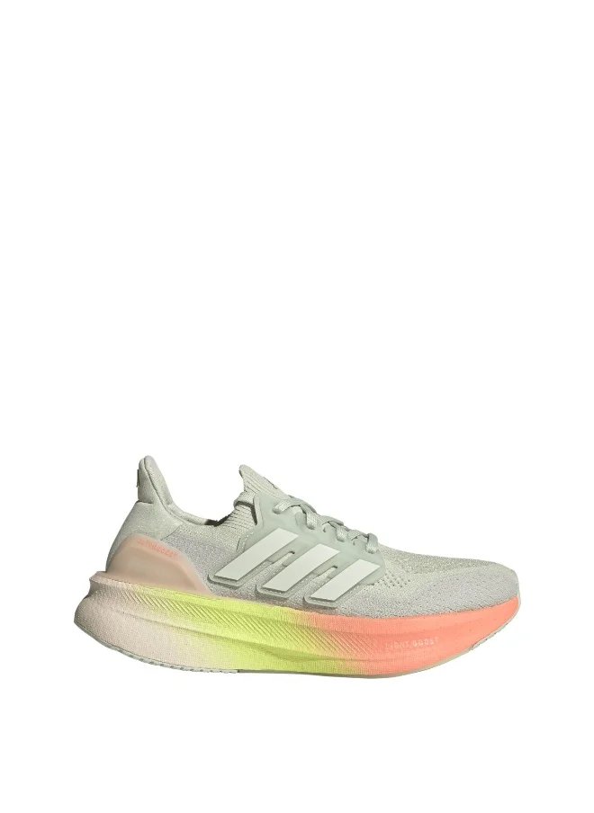 اديداس Adidas Ultraboost 5 W Green Running Shoes For Women 3.5