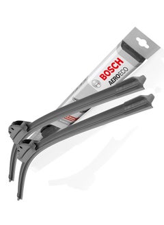 BOSCH Aeroeco Front Window Wiper Blades Driver Side And Passenger side For Nissan Sunny Oct. 1998 - Oct. 2004  - Image 2