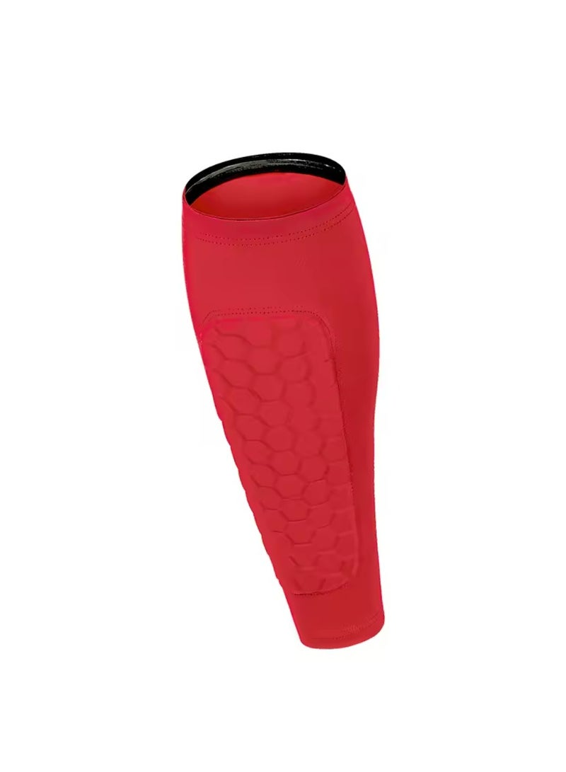 dreamons link Link Football Shin Guards, Soccer Football Shin Guard Socks With Foam, Calf Protective Gear Soccer Equipment For Football Games Beginner Running Jogging Fitness Cycling 1 Pair - Image 1