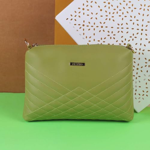 Metro Women's Green Casual Sling Bag (66-7352) - Image 2