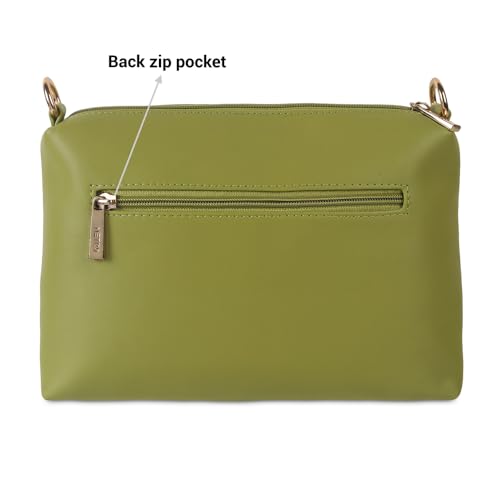 Metro Women's Green Casual Sling Bag (66-7352) - Image 4