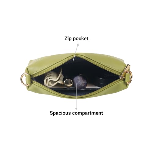 Metro Women's Green Casual Sling Bag (66-7352) - Image 5
