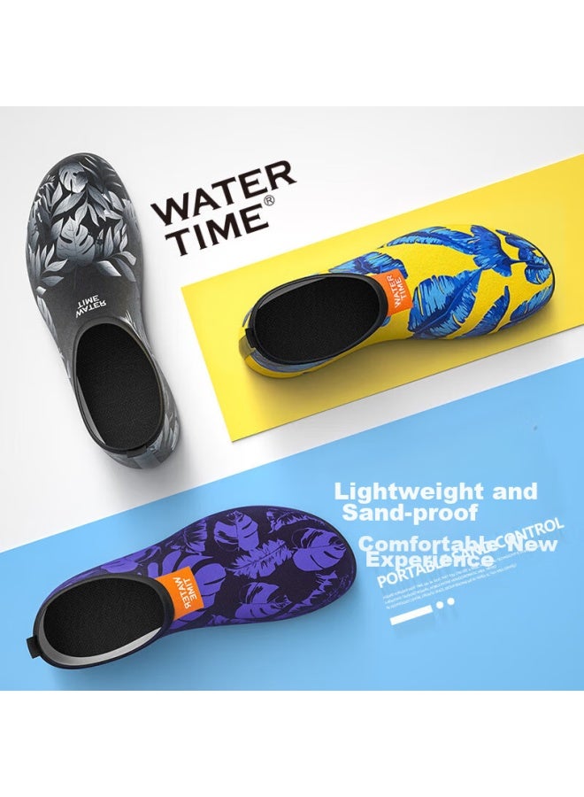 Watertime/shuichuan Diving Quick-drying Non-slip Beach Snorkeling Shoes, Seaside Stream Tracing Socks, Wading Shoes, Diving Equipment, Yellow, Xxl - Image 2