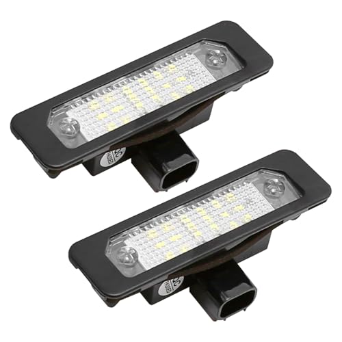 EATAKWARD 2 PCS LED License Plate Lights, 6000K Bright White Tag Lamp Assembly Replacement for Ford 2006-2012 Fusion, 2010-2014 Mustang, 2010-2019 Taurus, Flex Focus Lincoln MKS Milan - Image 3