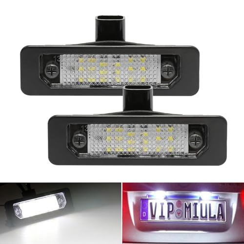 EATAKWARD 2 PCS LED License Plate Lights, 6000K Bright White Tag Lamp Assembly Replacement for Ford 2006-2012 Fusion, 2010-2014 Mustang, 2010-2019 Taurus, Flex Focus Lincoln MKS Milan - Image 2