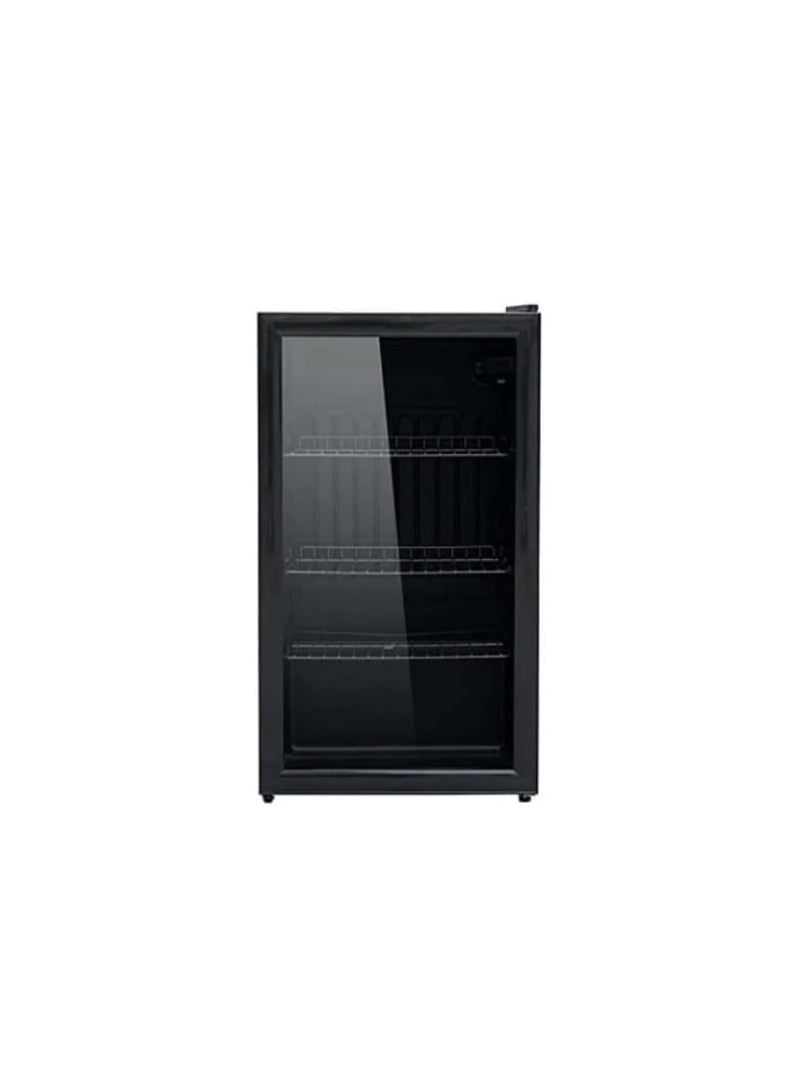 Star Home Mini Bar Refrigerator 73 L Black Glass - Image 1