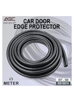 AGC RB10074 High Quality Rubber Seal Protector, Car Door Edge Protector 5 Meter, Car Door Scratch Protector