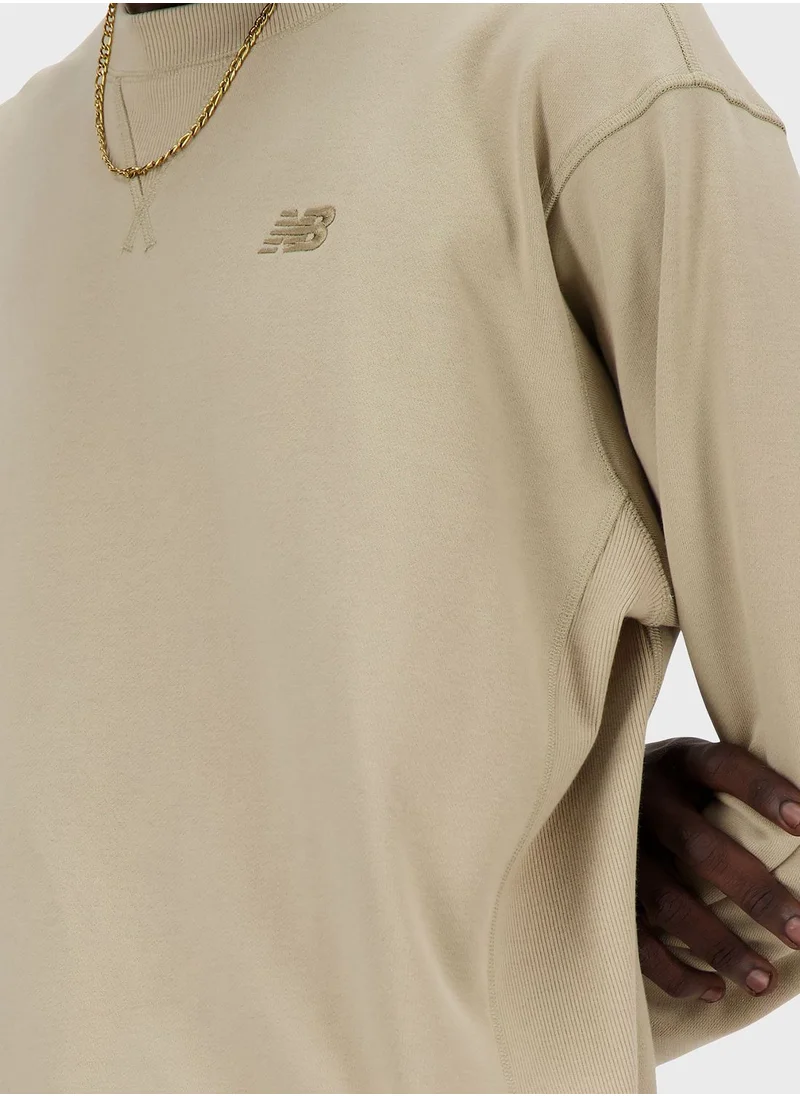 نيو بالانس Athletics French Terry Sweatshirt