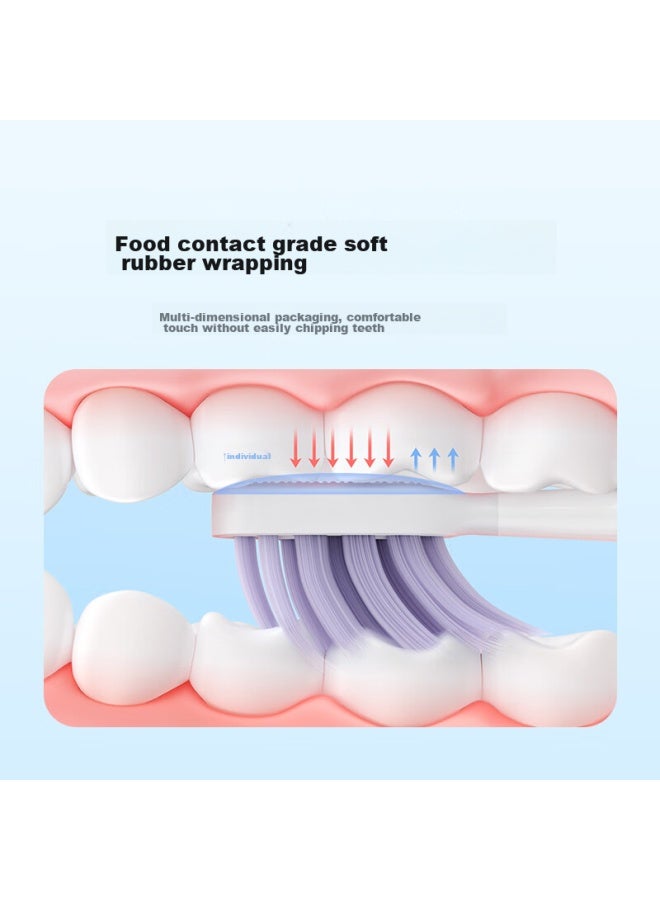 Mijia Compatible With T501/t501c, Mijia Xiaomi Electric Toothbrush Heads, Sensitive Type, 3-pack, Soft Bristles, Copper-free Bristles - Image 4