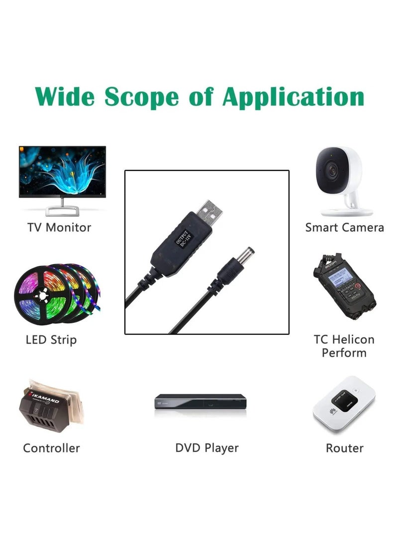 أس بي محول طاقة USB متعدد الجهد: 5V/9V/12V - Image 4