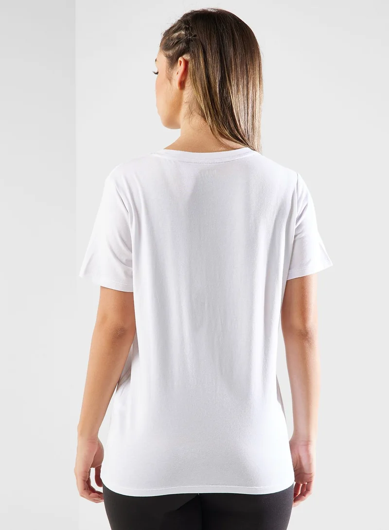 DKNY Crew Neck Logo T-Shirt