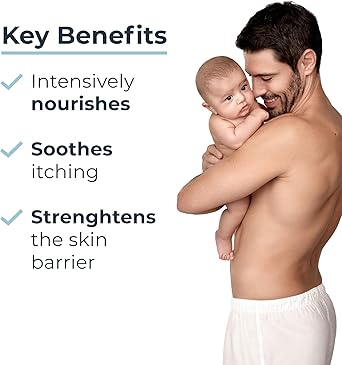 Eucerin بلسم يوسيرين أتوكونترول 200 مل مرهم مهدئ ومرطب للبشرة الجافة والحساسة جداً مثالي لعلاج التهاب الجلد التأتبي والإكزيما مناسب للأطفال - Image 3