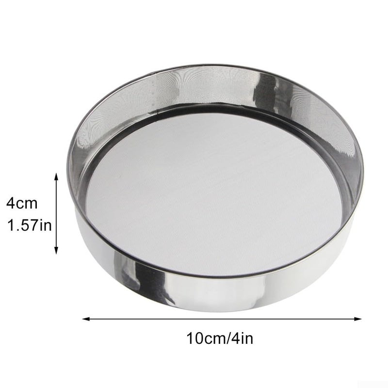 15CM Round Flour Sifter Stainless Steel For Sprinkling Ingredients - Image 4