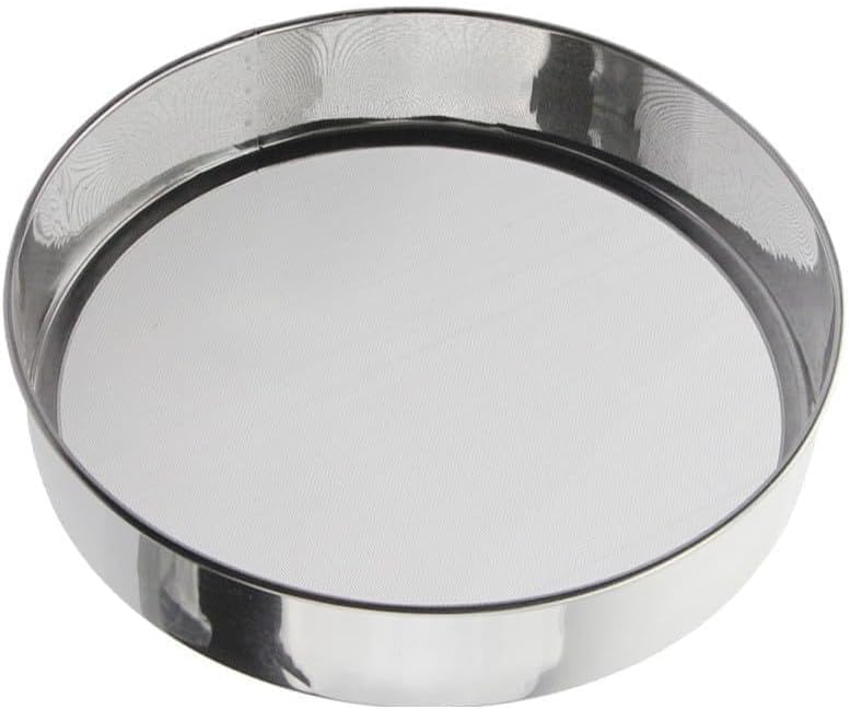 15CM Round Flour Sifter Stainless Steel For Sprinkling Ingredients - Image 1
