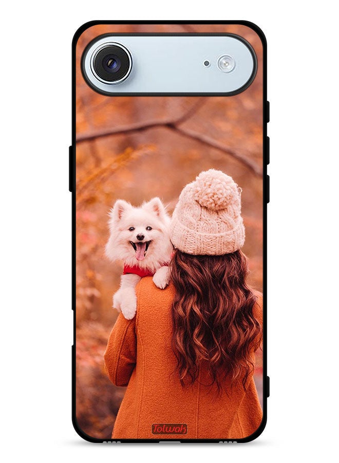 Tolwak Apple iPhone Air Protective Case Cover Holding Puppy - Image 1