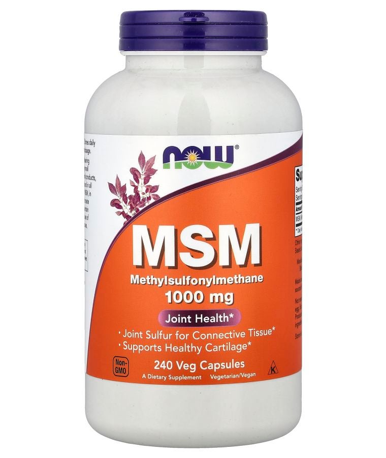 now MSM 1000 mg 240 Veg Capsules