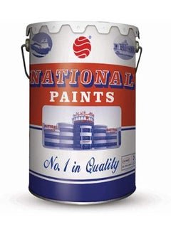 NATIONAL PAINTS طلاء ديرو جراي مائي 3.6 لتر Np-200-3.6 