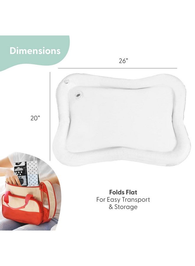 The Peanut Shell حصيرة اللعب المائية من بي نات شيل لتوقيت البطن للأطفال، الفتيات أو الأولاد - لعبة حسية تطويرية عالية التباين، ألعاب أرضية للأطفال الرضع، أساسيات الأطفال التي يجب توافرها - مونتيسوري - Image 5