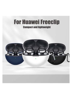 FARROBIZZ Silicone Case Compatible With Huawei Freeclip - Protective Cover for Headphones -Blue  - Image 5
