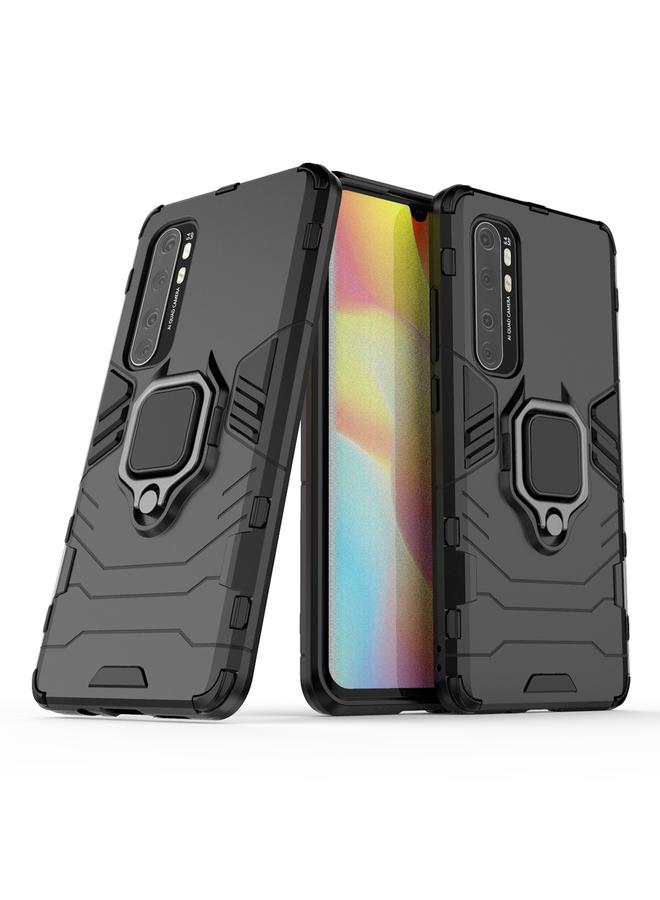 erorex Case For Xiaomi Mi Note 10 Lite PC + TPU Anti-fall Protective Case with Ring Holder - Image 1