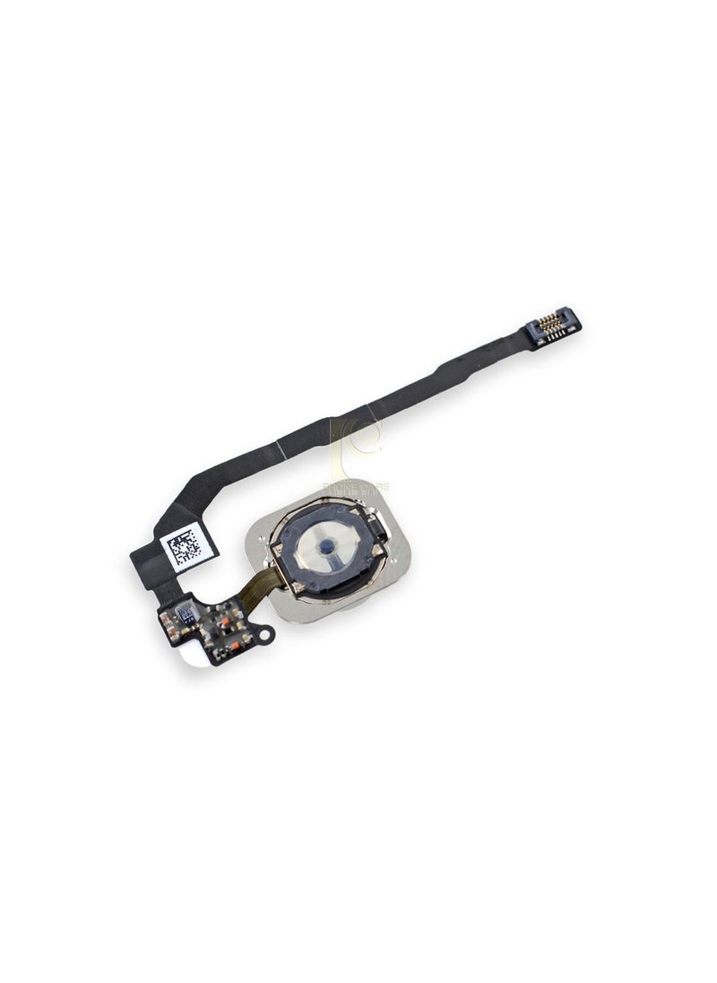 Generic - Touch ID Sensor Home Button Key Flex Cable Replacement for iPhone 5S - Silver - Image 1