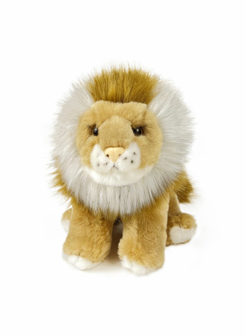 Zikra 12in Lion Stuffed Animal, Soft Plush Toy, Gift for Kids Yellow Plush Lion Stuffed Animal Soft Cuddly Perfect for Child (Yellow Lion) - Image 1