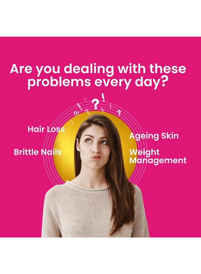 Dr. Morepen أقراص دكتور موريبين بيوتين+ | مع الفيتامينات المتعددة، الأحماض الأمينية، مستخلص طبيعي من الأملا، الكركم والشاي الأخضر، البهرنجراج والبراهمي | (60 قرص) - Image 2