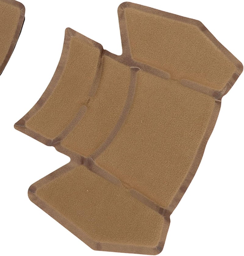 Helmet Liner System, 3 piece Memory Sponge Pads with Hook and Loop Stickers, for Cycling Scooter Skateboard Sport Helmets (Soil Color) - Image 2