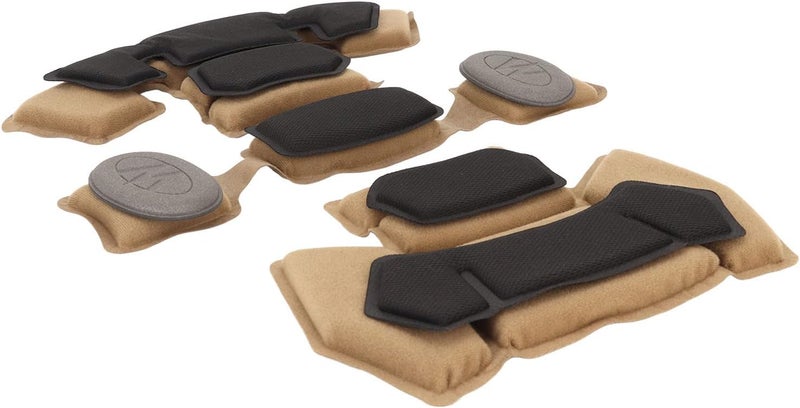 Helmet Liner System, 3 piece Memory Sponge Pads with Hook and Loop Stickers, for Cycling Scooter Skateboard Sport Helmets (Soil Color) - Image 3