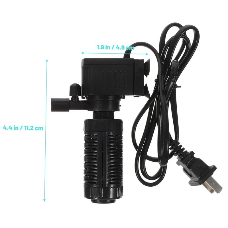 Alasum Multi-use Underwater Aquarium Internal Filter Built-in Canister for Freshwater Tank - Image 3