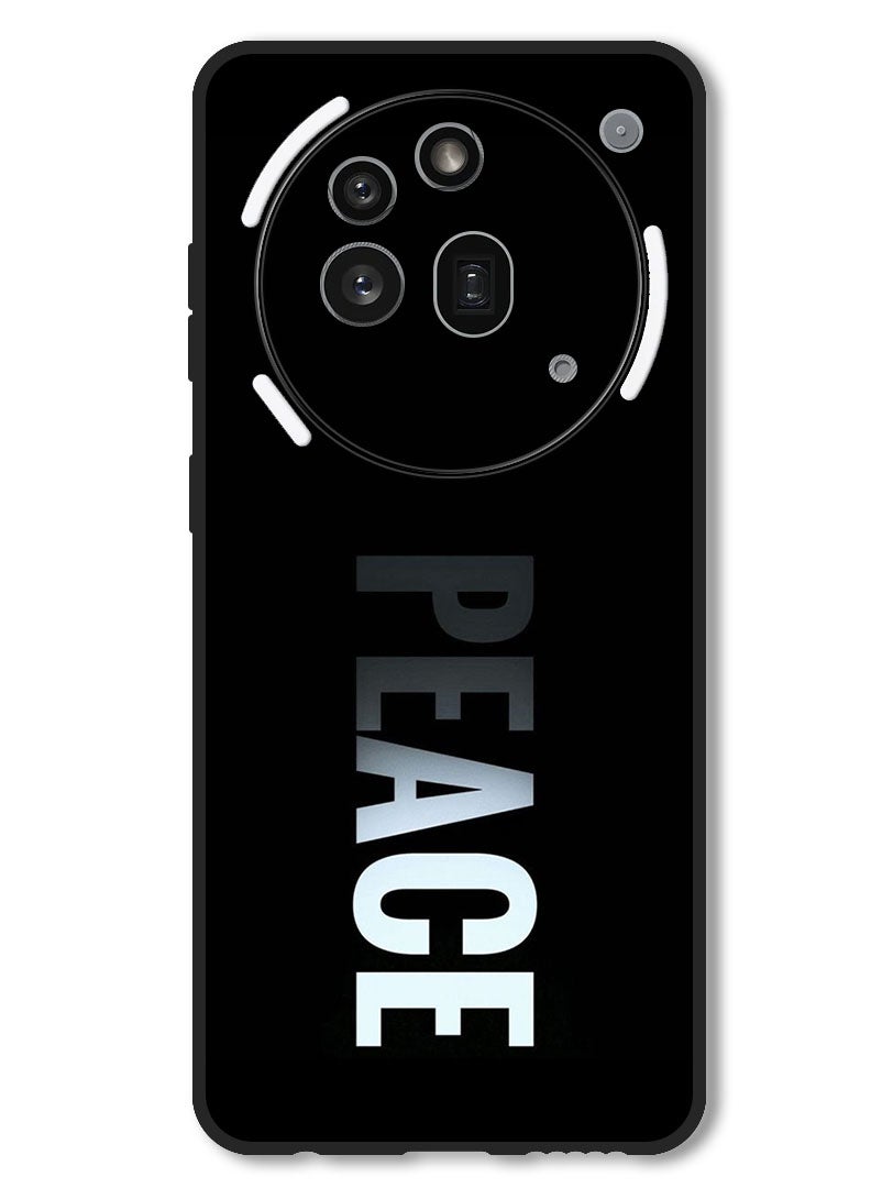 Theodor Case Compatible with Nothing Phone 3a Pro Protection Shockproof Bumper Cover Peace - Image 1